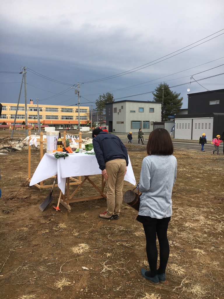 遠軽Ｎ様邸　地鎮祭